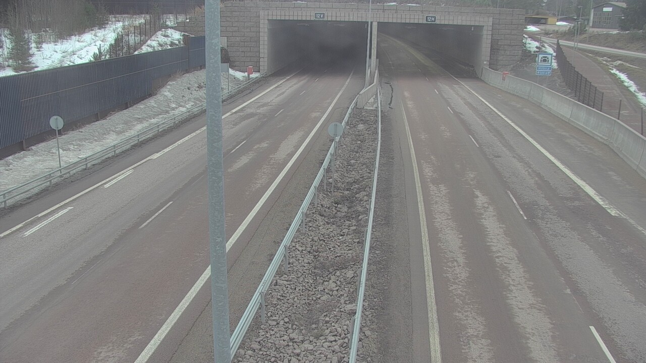 Kelikamerat Kuva Tie 7 Hamina, Husula, puomi itä, Hamina, Kymenlaakso