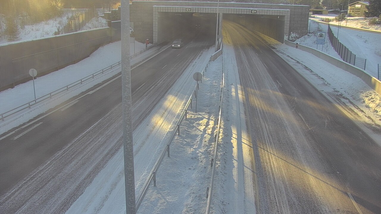 Kelikamerat Kuva Tie 7 Hamina, Husula, puomi itä, Hamina, Kymenlaakso