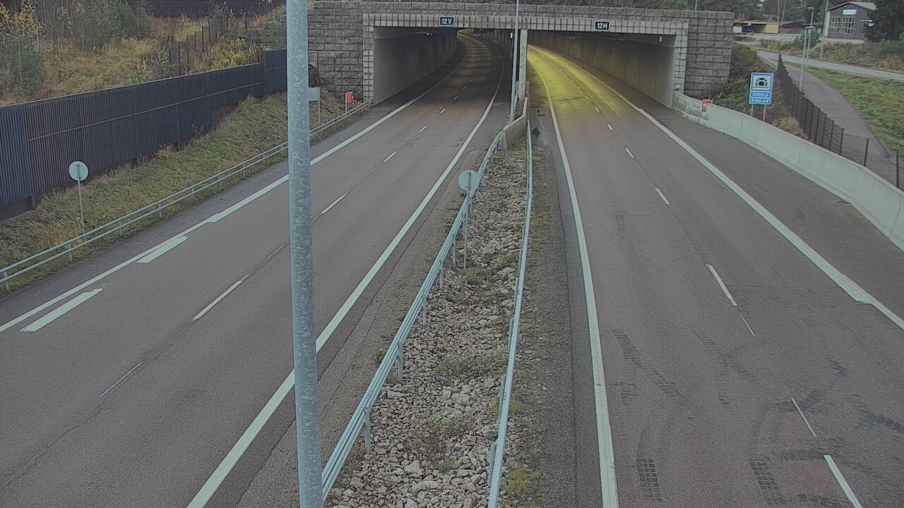 Kelikamerat Kuva Tie 7 Hamina, Husula, puomi itä, Hamina, Kymenlaakso