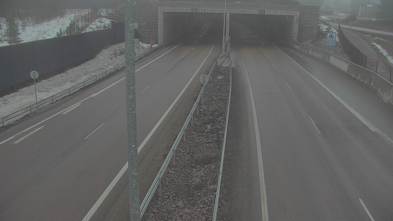 Kelikamerat Kuva Tie 7 Hamina, Husula, puomi itä, Hamina, Kymenlaakso