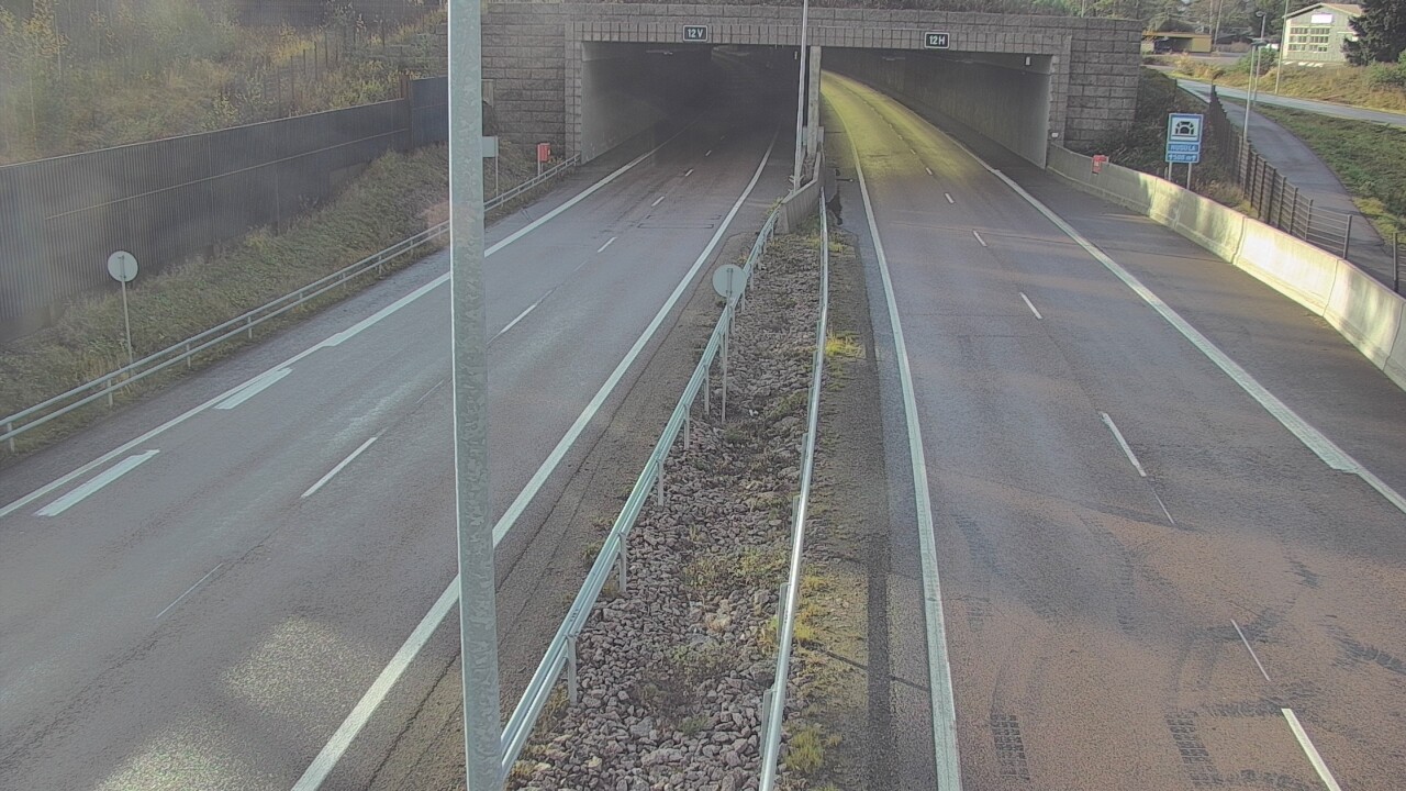 Kelikamerat Kuva Tie 7 Hamina, Husula, puomi itä, Hamina, Kymenlaakso