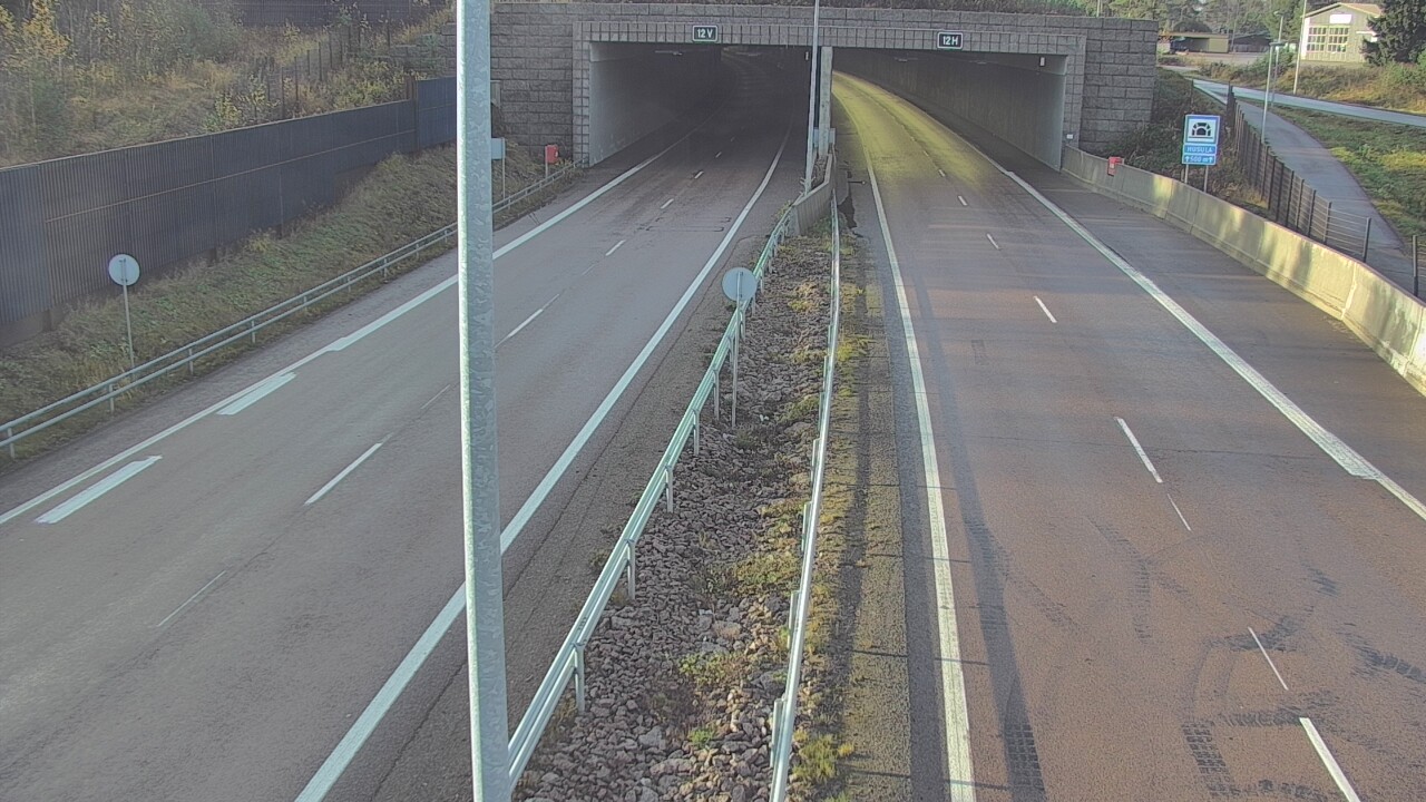 Kelikamerat Kuva Tie 7 Hamina, Husula, puomi itä, Hamina, Kymenlaakso