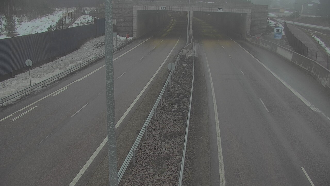 Kelikamerat Kuva Tie 7 Hamina, Husula, puomi itä, Hamina, Kymenlaakso