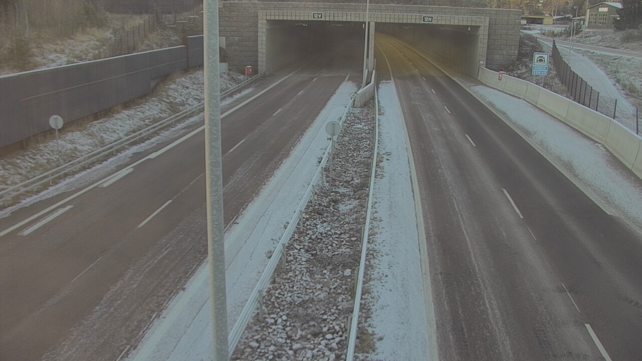 Kelikamerat Kuva Tie 7 Hamina, Husula, puomi itä, Hamina, Kymenlaakso