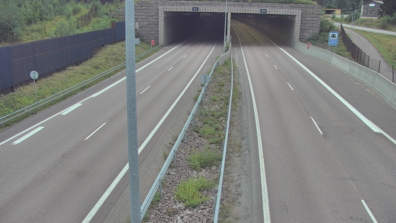 Weather Camera Image Väg 7 Fredrikshamn, Husula, bom öst, Hamina, Kymenlaakso