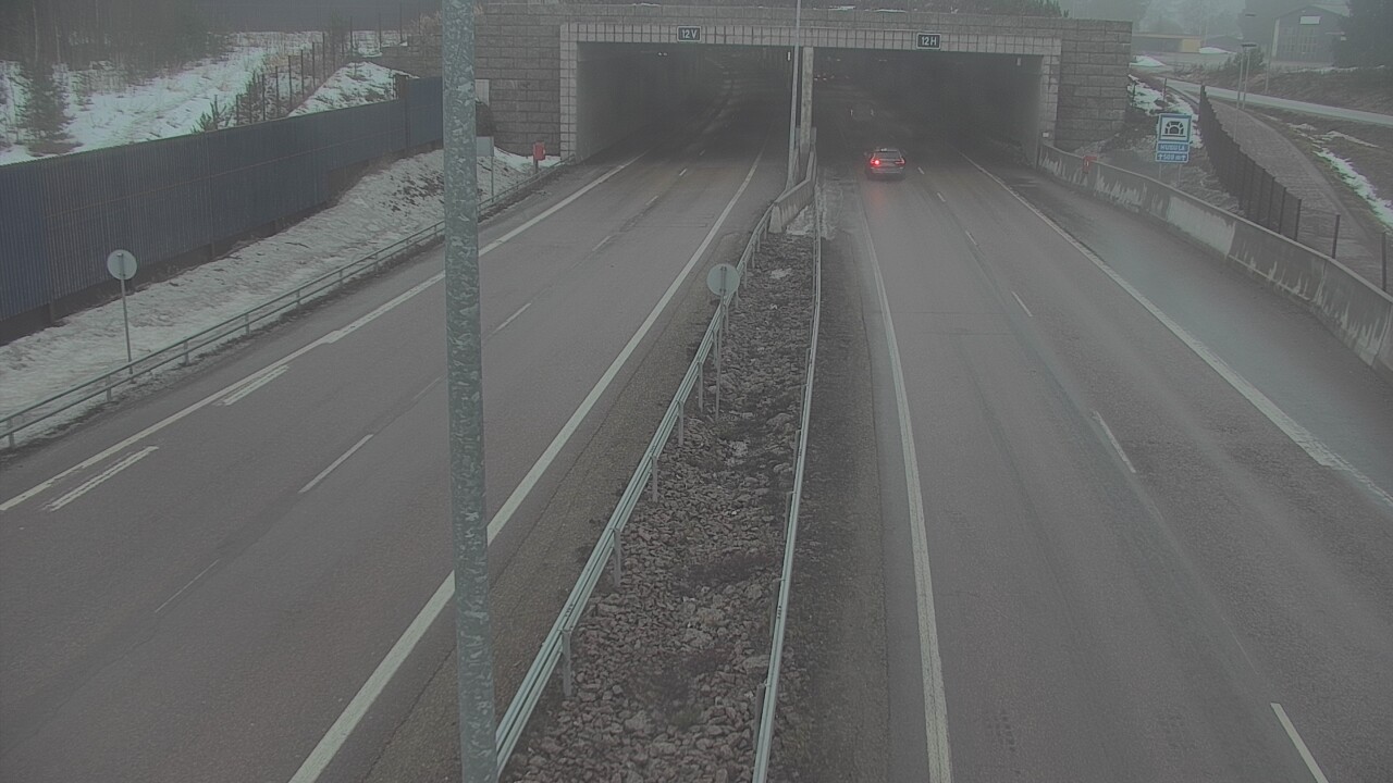 Kelikamerat Kuva Tie 7 Hamina, Husula, puomi itä, Hamina, Kymenlaakso