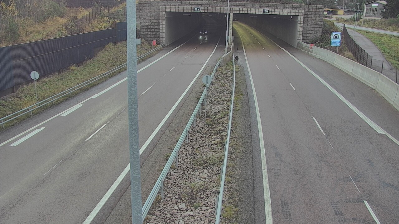 Kelikamerat Kuva Tie 7 Hamina, Husula, puomi itä, Hamina, Kymenlaakso