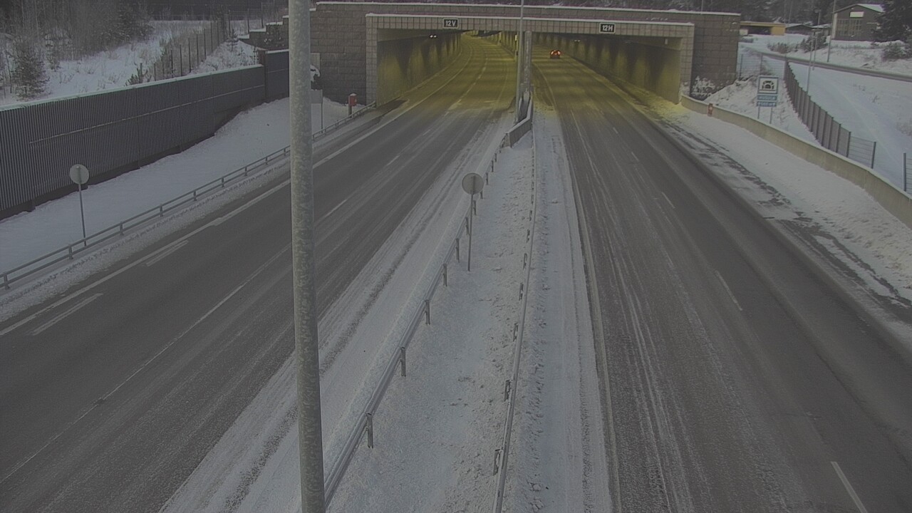 Kelikamerat Kuva Tie 7 Hamina, Husula, puomi itä, Hamina, Kymenlaakso