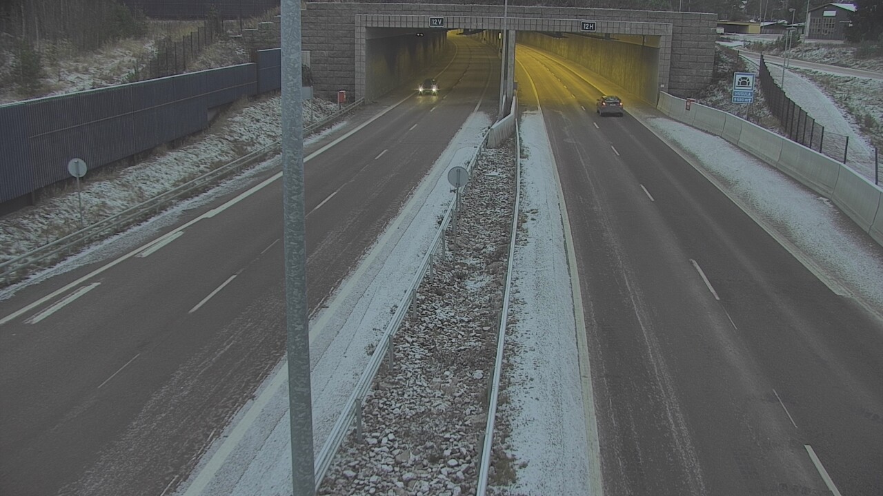 Kelikamerat Kuva Tie 7 Hamina, Husula, puomi itä, Hamina, Kymenlaakso