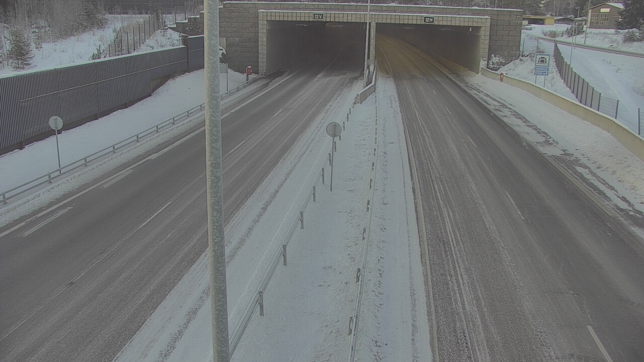 Kelikamerat Kuva Tie 7 Hamina, Husula, puomi itä, Hamina, Kymenlaakso