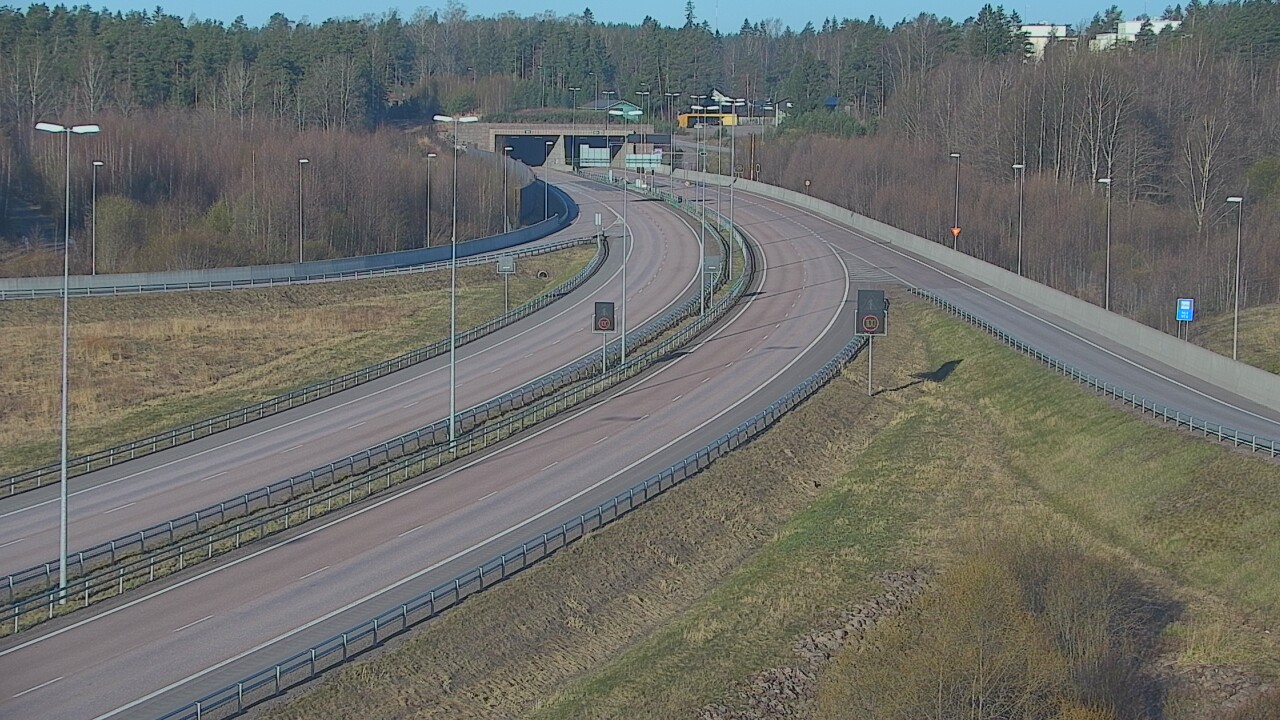 Weather Camera Image Väg 7 Fredrikshamn, Töytäri, Hamina, Kymenlaakso