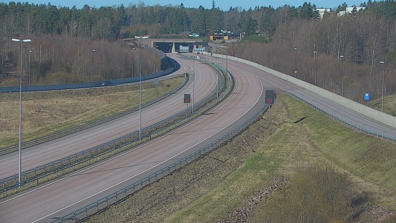 Weather Camera Image Väg 7 Fredrikshamn, Töytäri, Hamina, Kymenlaakso