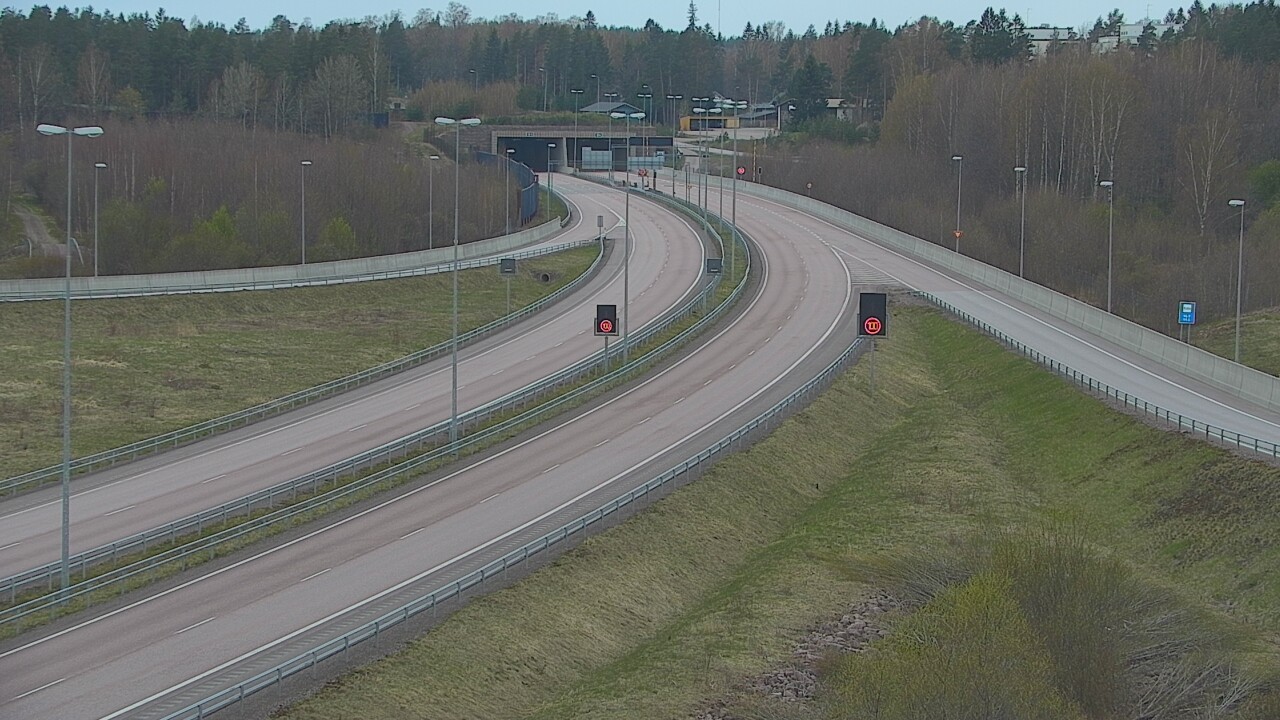 Weather Camera Image Väg 7 Fredrikshamn, Töytäri, Hamina, Kymenlaakso