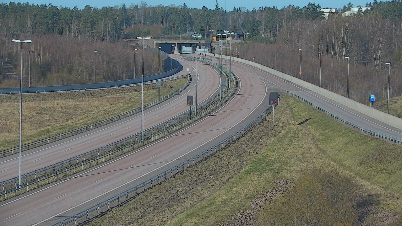 Weather Camera Image Väg 7 Fredrikshamn, Töytäri, Hamina, Kymenlaakso