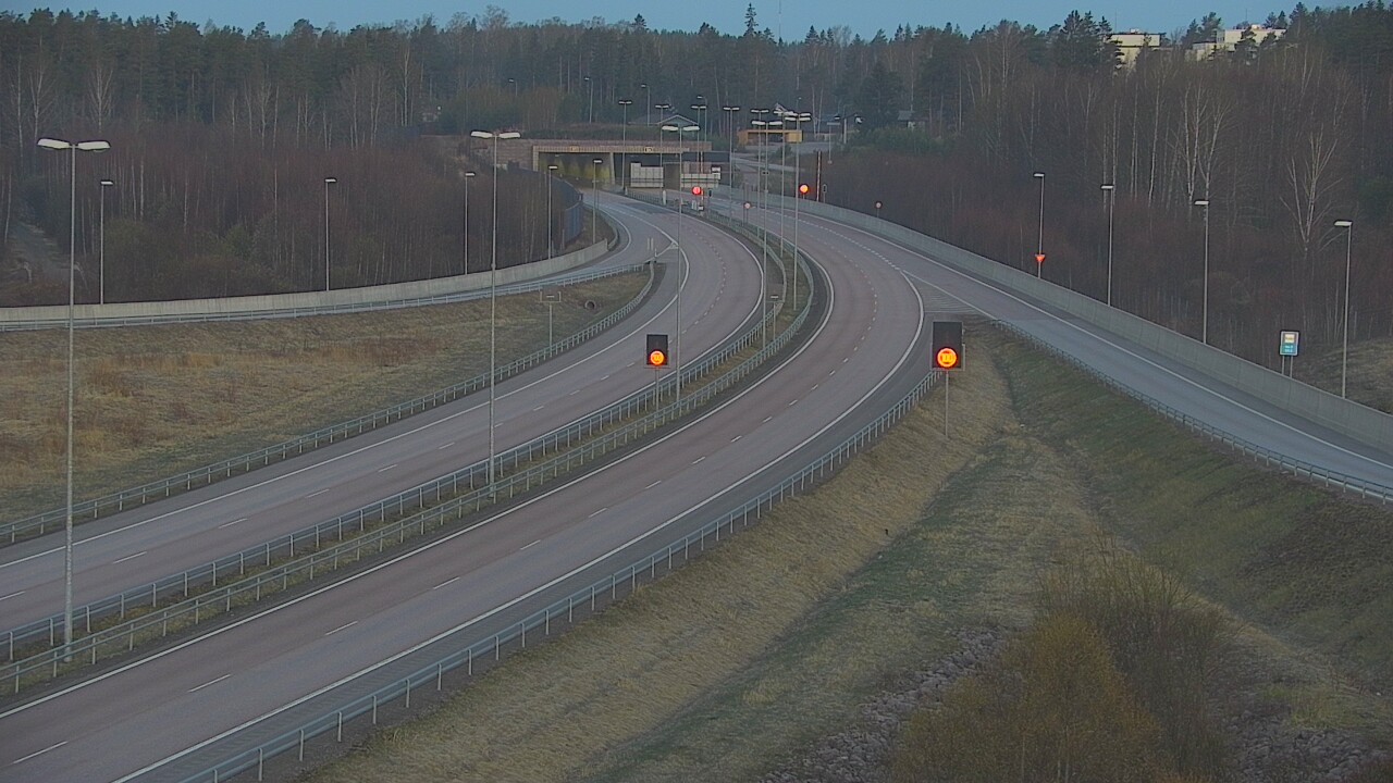 Weather Camera Image Väg 7 Fredrikshamn, Töytäri, Hamina, Kymenlaakso