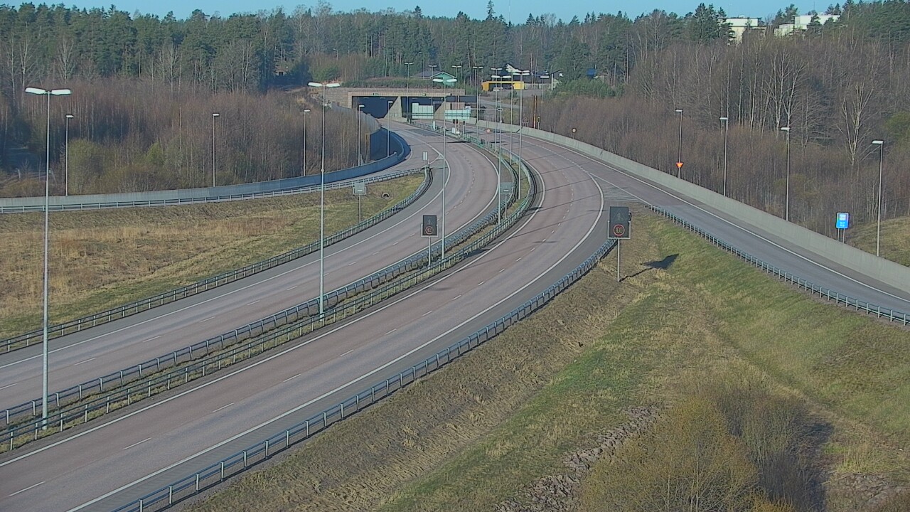 Weather Camera Image Väg 7 Fredrikshamn, Töytäri, Hamina, Kymenlaakso