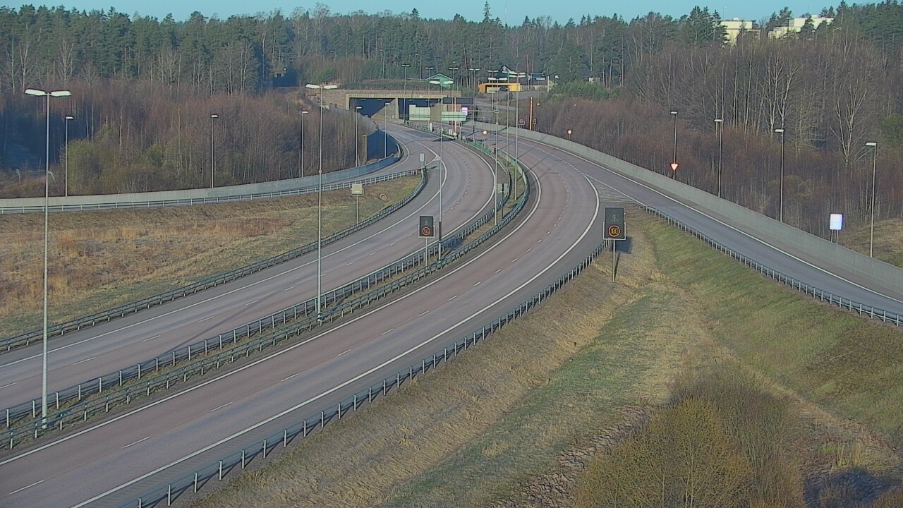 Weather Camera Image Väg 7 Fredrikshamn, Töytäri, Hamina, Kymenlaakso