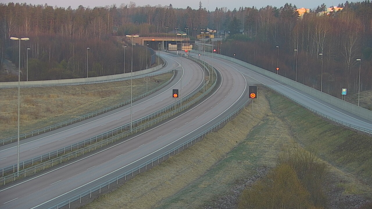 Weather Camera Image Väg 7 Fredrikshamn, Töytäri, Hamina, Kymenlaakso