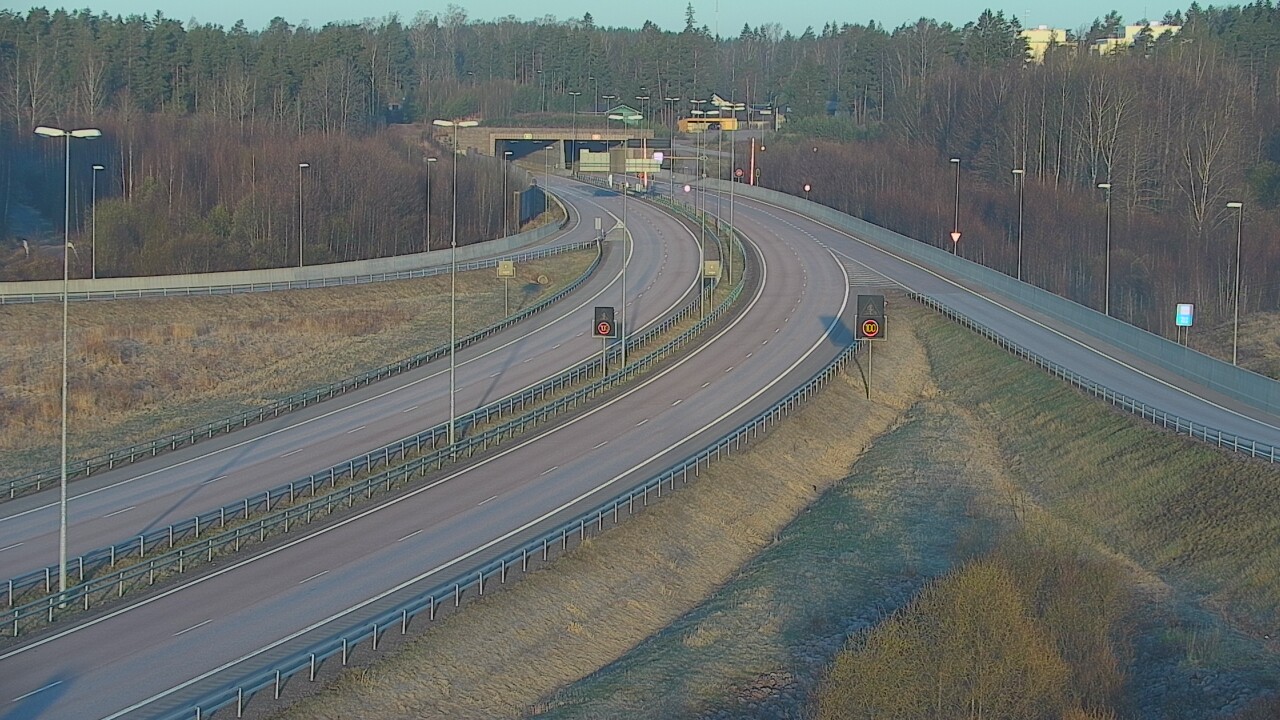Weather Camera Image Väg 7 Fredrikshamn, Töytäri, Hamina, Kymenlaakso