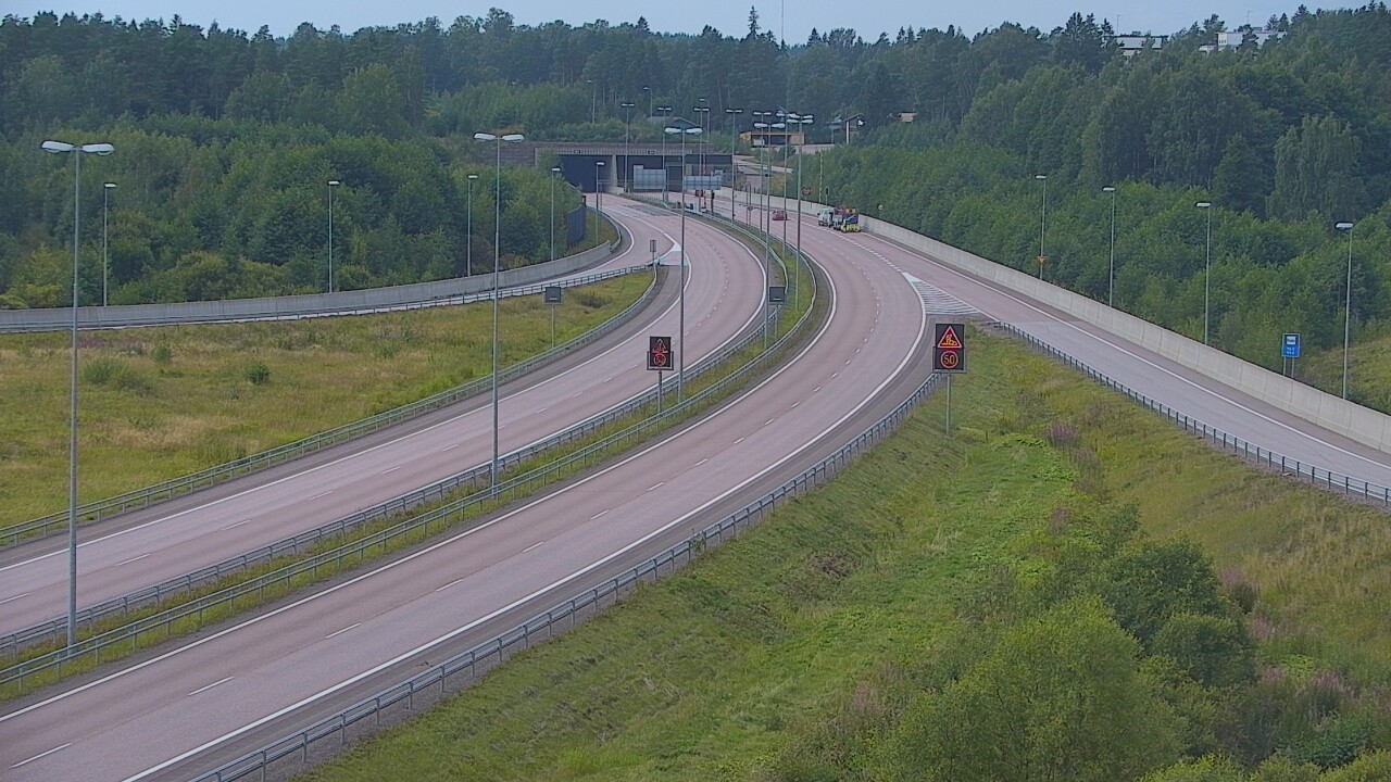 Weather Camera Image Väg 7 Fredrikshamn, Töytäri, Hamina, Kymenlaakso