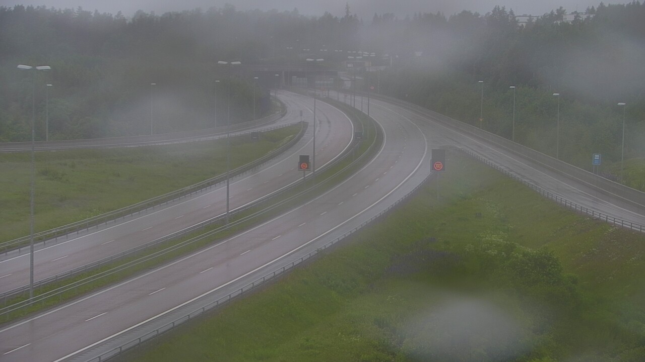 Weather Camera Image Väg 7 Fredrikshamn, Töytäri, Hamina, Kymenlaakso