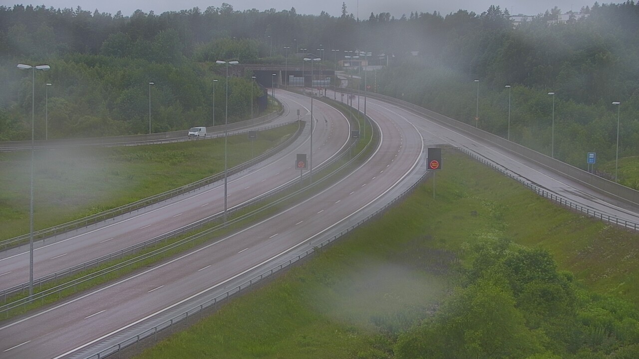 Weather Camera Image Väg 7 Fredrikshamn, Töytäri, Hamina, Kymenlaakso