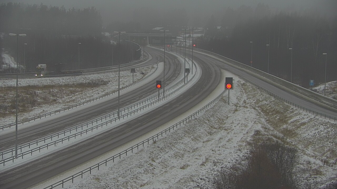 Weather Camera Image Väg 7 Fredrikshamn, Töytäri, Hamina, Kymenlaakso