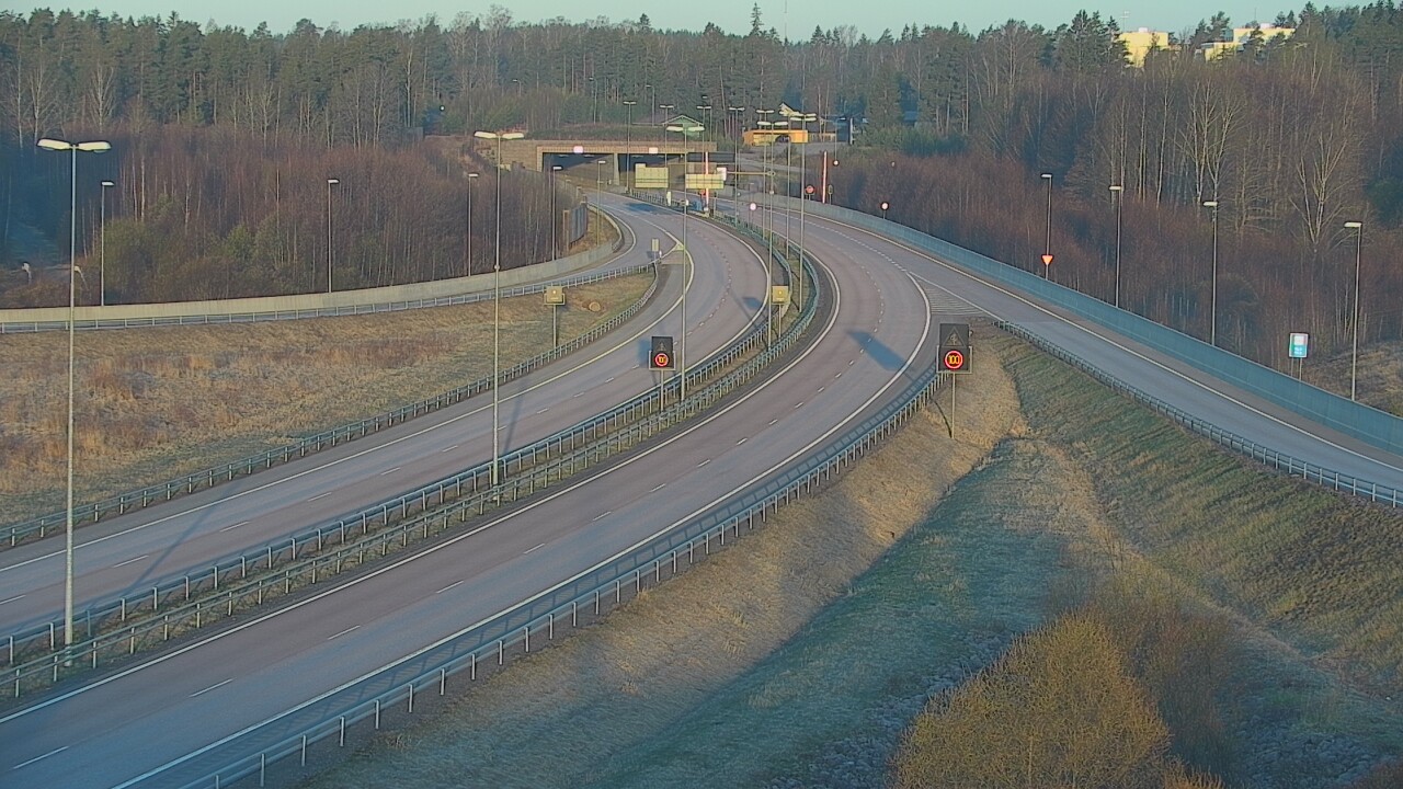 Weather Camera Image Väg 7 Fredrikshamn, Töytäri, Hamina, Kymenlaakso