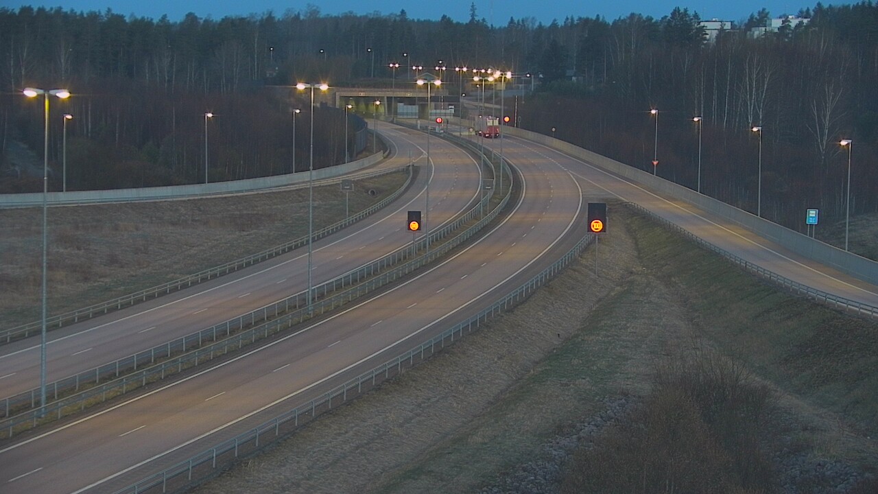 Weather Camera Image Väg 7 Fredrikshamn, Töytäri, Hamina, Kymenlaakso