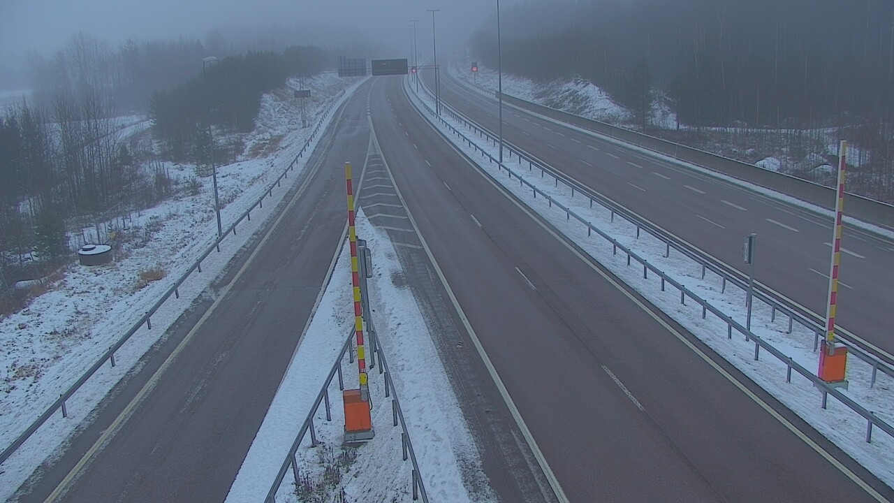 Weather Camera Image Väg 7 Fredrikshamn Husula öst, Hamina, Kymenlaakso