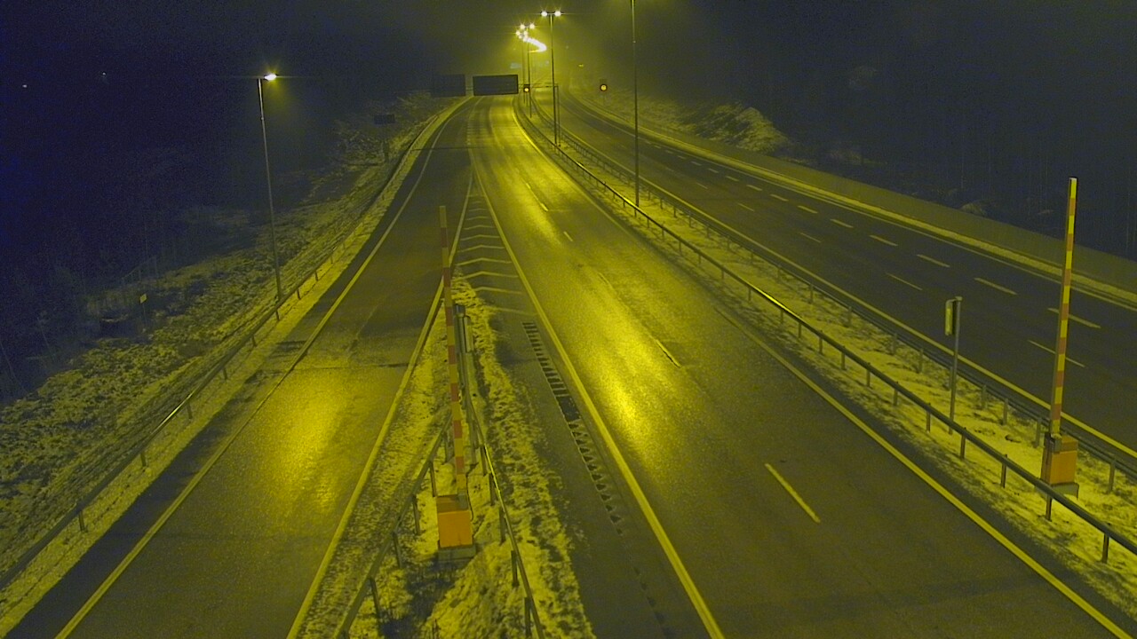 Weather Camera Image Väg 7 Fredrikshamn Husula öst, Hamina, Kymenlaakso