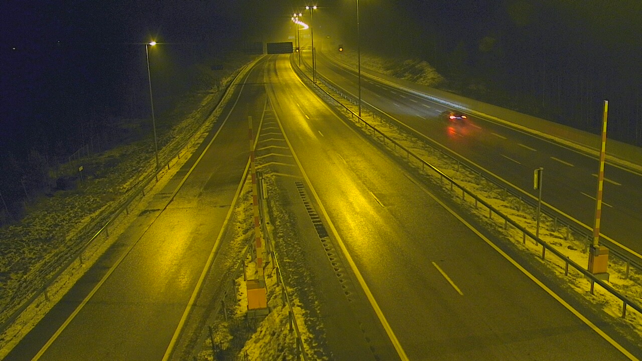 Weather Camera Image Väg 7 Fredrikshamn Husula öst, Hamina, Kymenlaakso