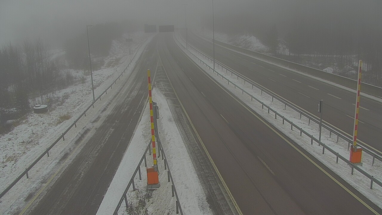 Weather Camera Image Väg 7 Fredrikshamn Husula öst, Hamina, Kymenlaakso