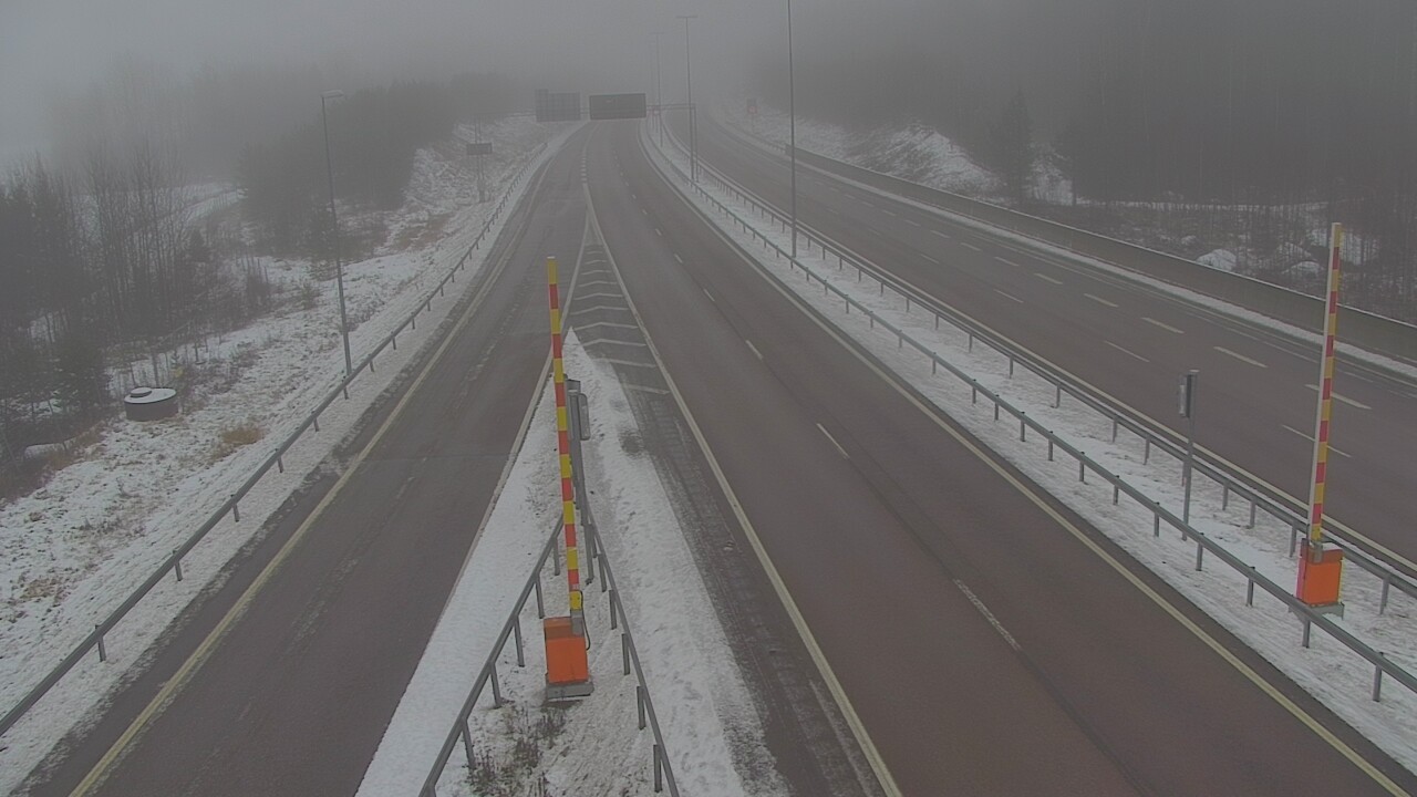 Weather Camera Image Väg 7 Fredrikshamn Husula öst, Hamina, Kymenlaakso