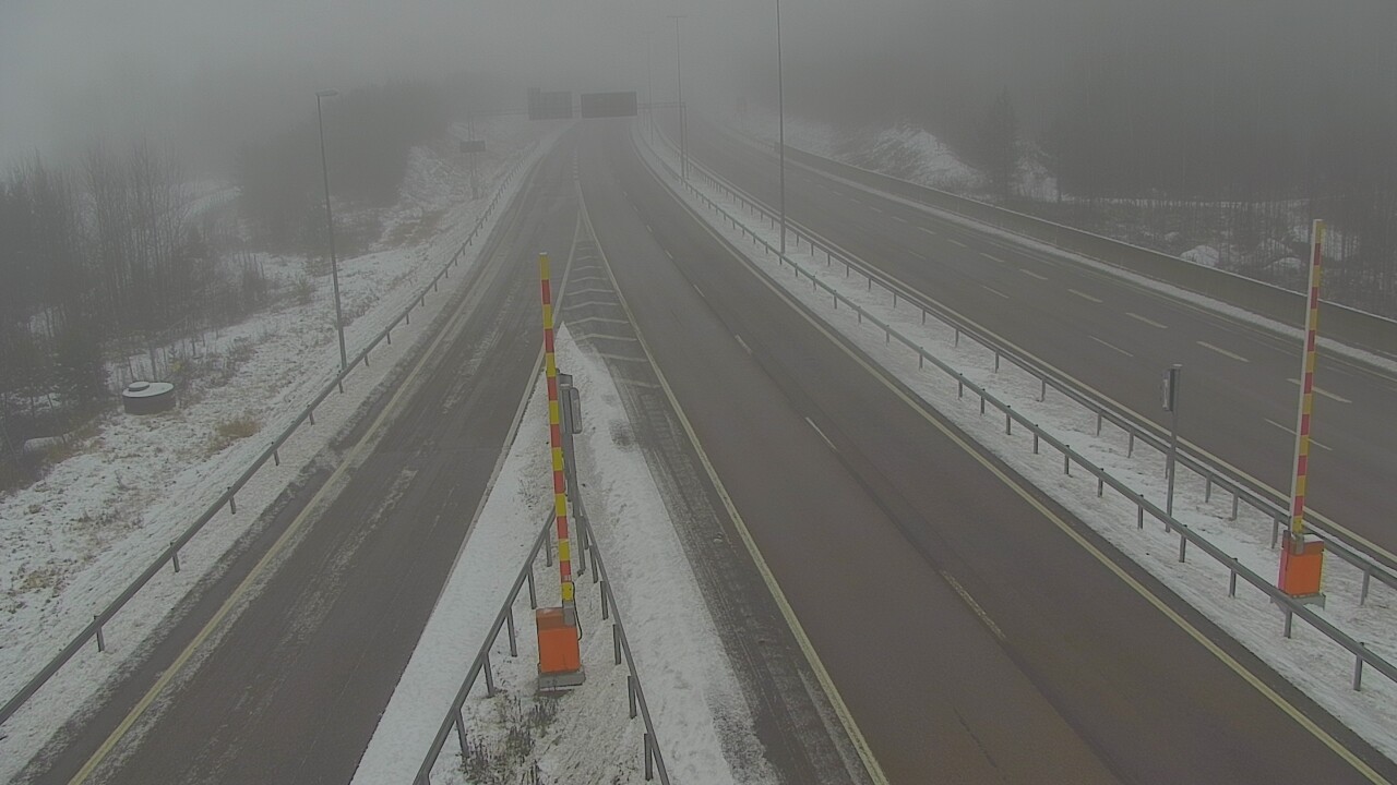 Weather Camera Image Väg 7 Fredrikshamn Husula öst, Hamina, Kymenlaakso