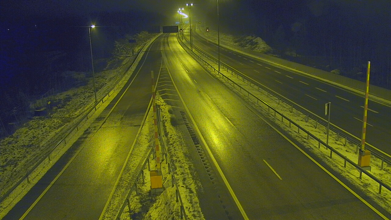 Weather Camera Image Väg 7 Fredrikshamn Husula öst, Hamina, Kymenlaakso