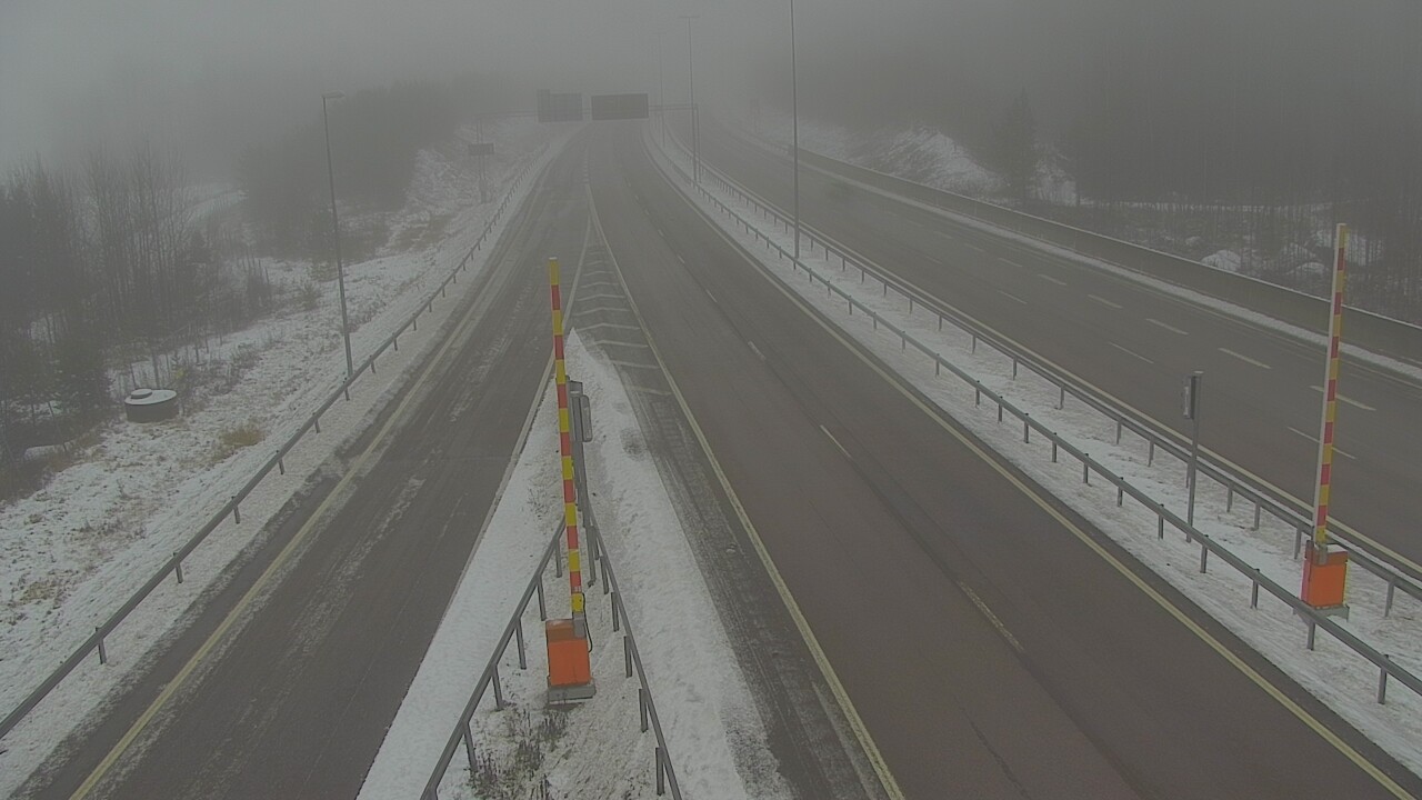 Weather Camera Image Väg 7 Fredrikshamn Husula öst, Hamina, Kymenlaakso