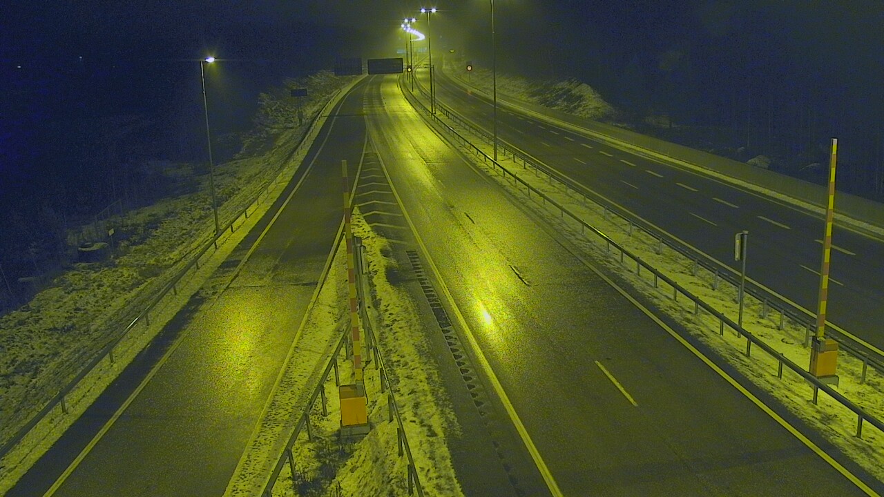 Weather Camera Image Väg 7 Fredrikshamn Husula öst, Hamina, Kymenlaakso