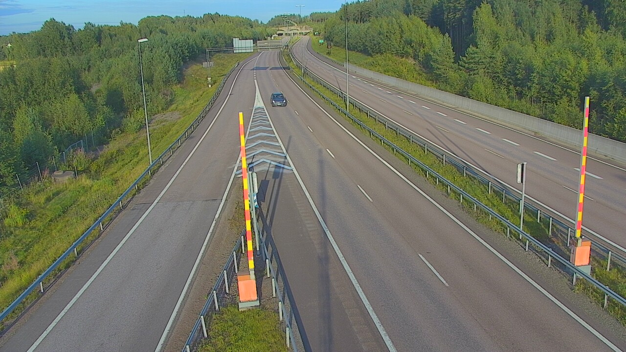 Weather Camera Image Road 7 Hamina Husula east, Hamina, Kymenlaakso