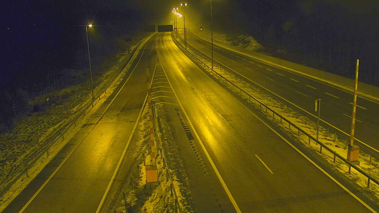 Weather Camera Image Väg 7 Fredrikshamn Husula öst, Hamina, Kymenlaakso