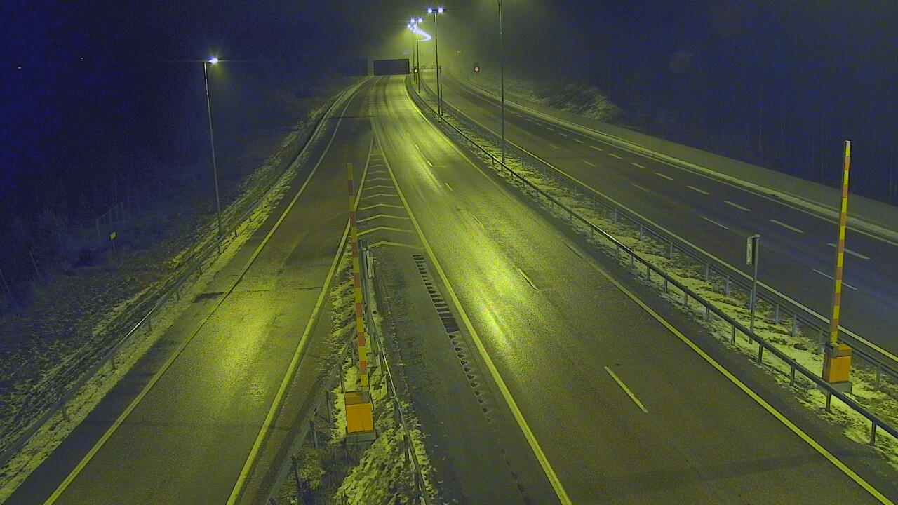 Weather Camera Image Väg 7 Fredrikshamn Husula öst, Hamina, Kymenlaakso