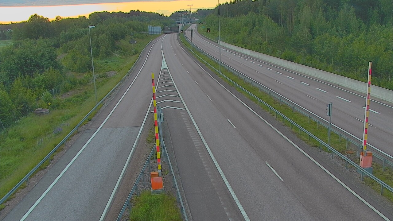 Weather Camera Image Road 7 Hamina Husula east, Hamina, Kymenlaakso