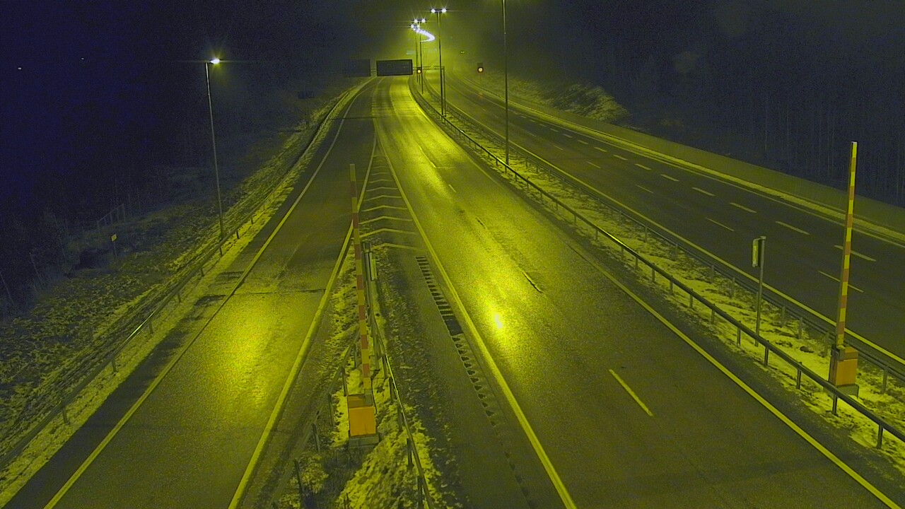 Weather Camera Image Väg 7 Fredrikshamn Husula öst, Hamina, Kymenlaakso