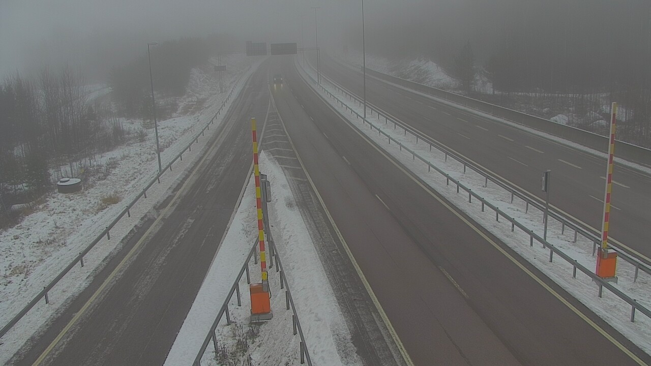 Weather Camera Image Väg 7 Fredrikshamn Husula öst, Hamina, Kymenlaakso