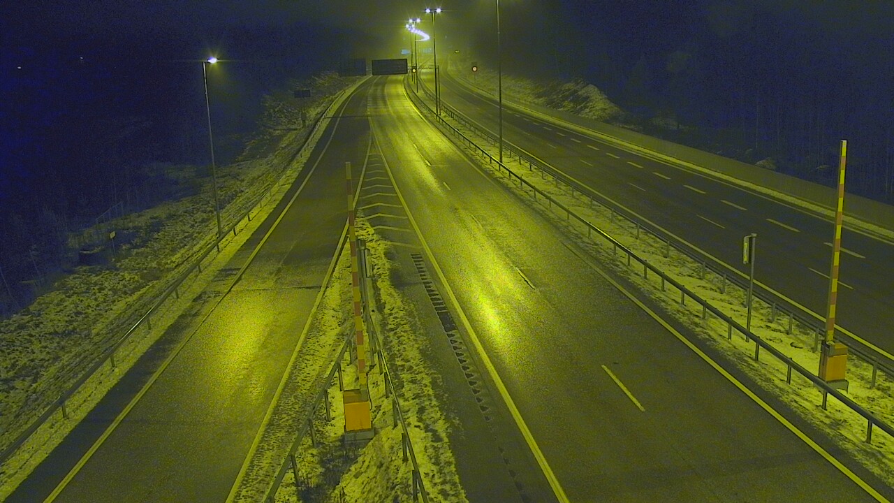 Weather Camera Image Väg 7 Fredrikshamn Husula öst, Hamina, Kymenlaakso