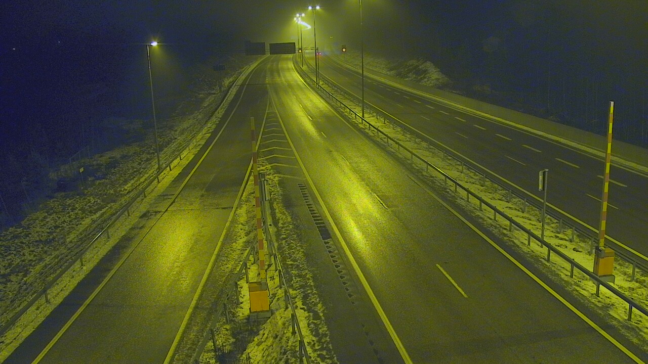 Weather Camera Image Väg 7 Fredrikshamn Husula öst, Hamina, Kymenlaakso