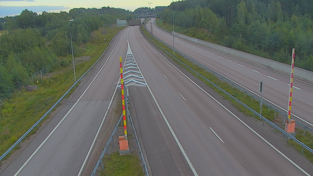 Weather Camera Image Road 7 Hamina Husula east, Hamina, Kymenlaakso