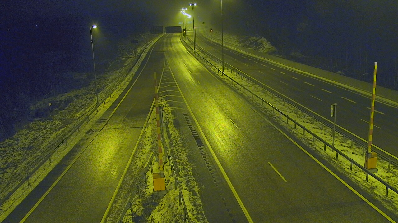 Weather Camera Image Väg 7 Fredrikshamn Husula öst, Hamina, Kymenlaakso