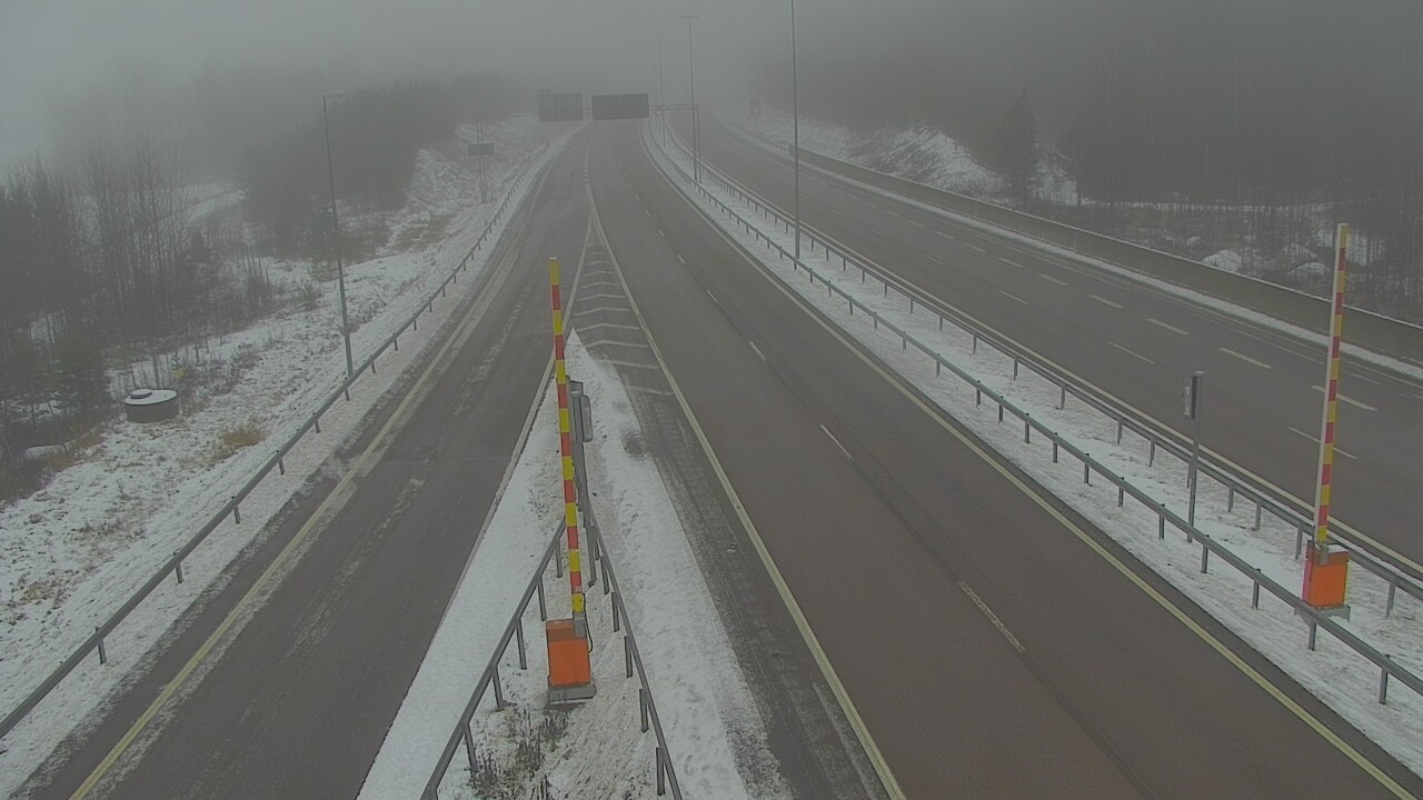 Weather Camera Image Väg 7 Fredrikshamn Husula öst, Hamina, Kymenlaakso