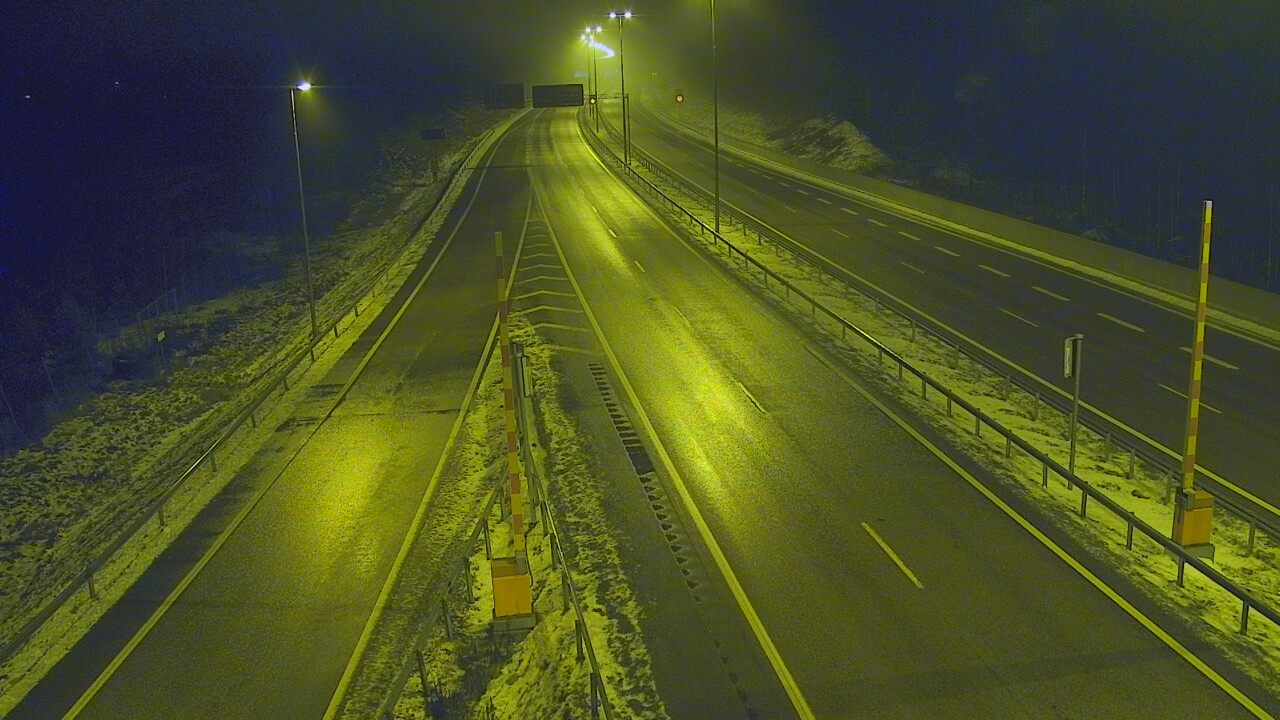 Weather Camera Image Väg 7 Fredrikshamn Husula öst, Hamina, Kymenlaakso